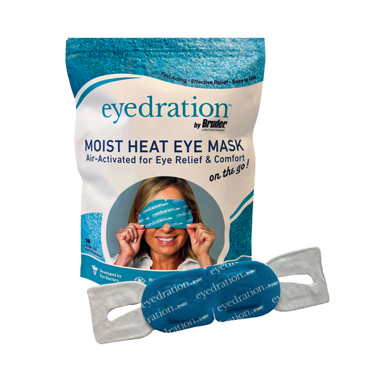 Bruder® eyedration™ Air-Activated Moist Heat Eye Mask (10 mask pack)