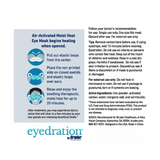 Bruder® eyedration™ Single Use Air-Activated Warm Compress (10 mask pack)