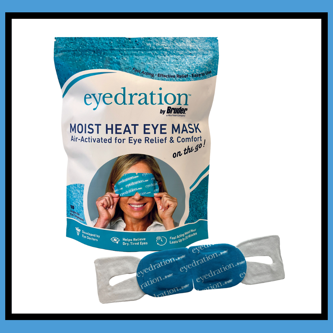 Bruder eyedration™ AirActivated Moist Heat Eye Mask (10 mask pack