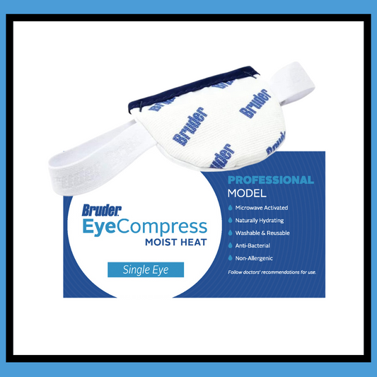 Bruder® Microwavable Moist Heat Single Eye Compress