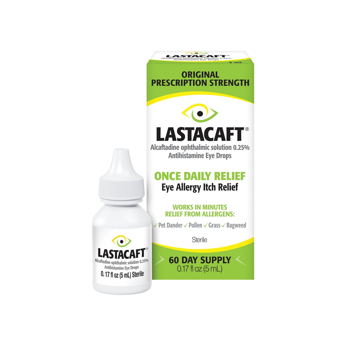 Lastacaft® Once Daily Eye Allergy Relief Drops