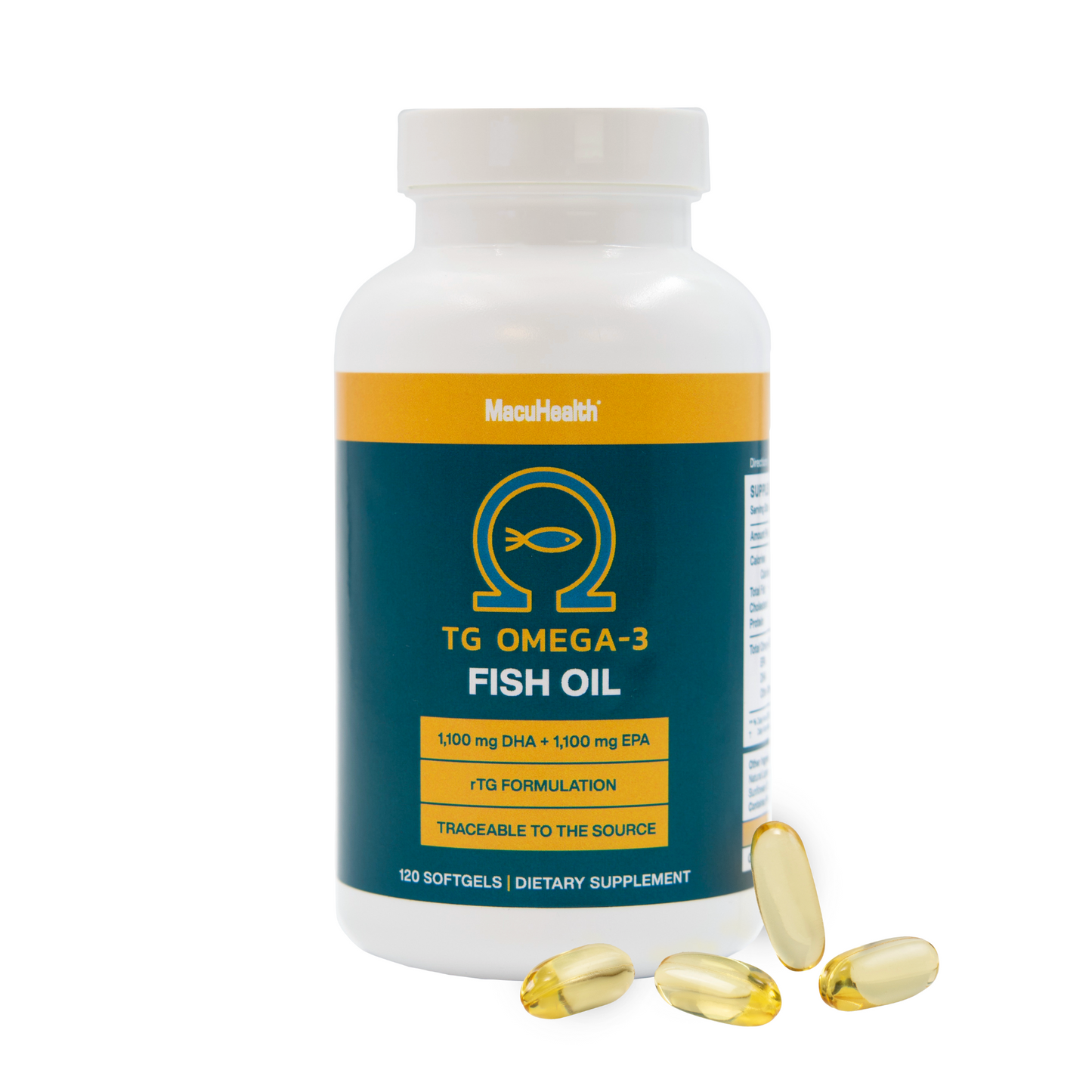 MacuHealth® TG Omega-3 Softgels