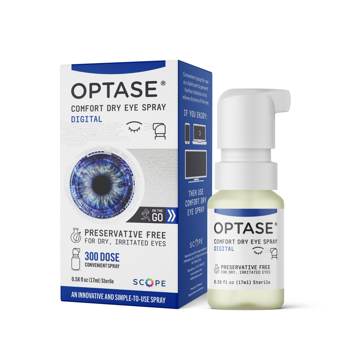 OPTASE® Comfort Dry Eye Spray