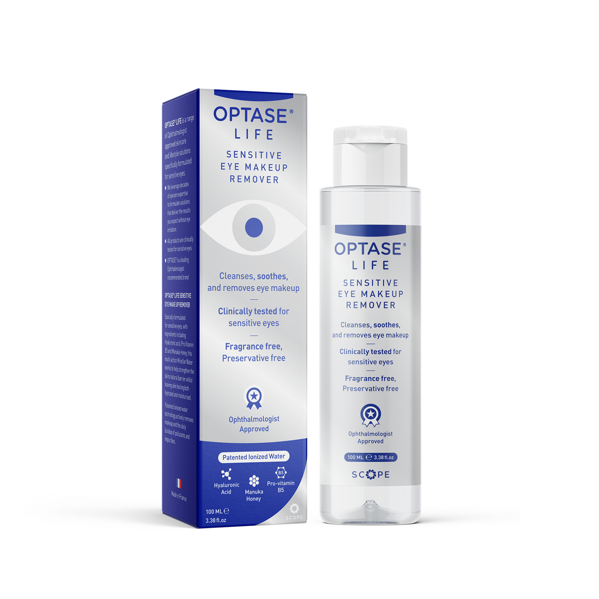 OPTASE® LIFE Sensitive Makeup Remover – myze The Daily Care for Eyes