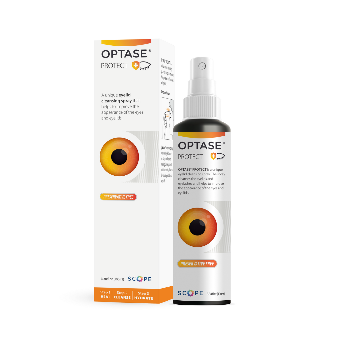 OPTASE® Protect Eyelid Cleansing Spray