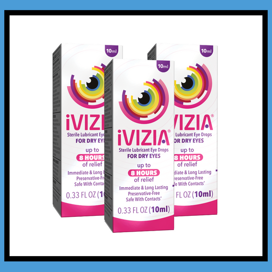 iVIZIA™ 3pack of 10ml Preservative Free Eye Drops