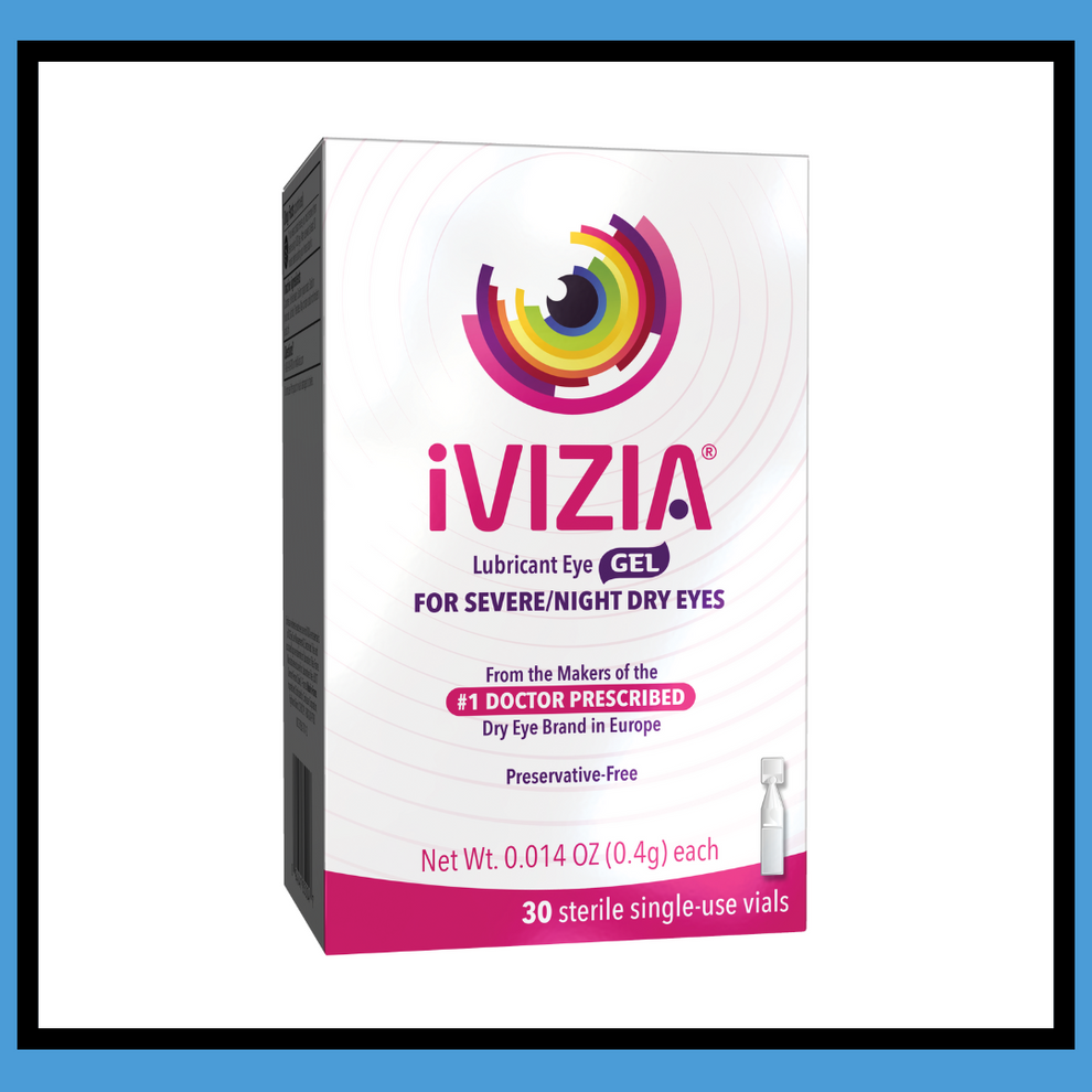 iVIZIA™ Dry Eye Night Gel Single Use Vials myze The Daily Care for Eyes
