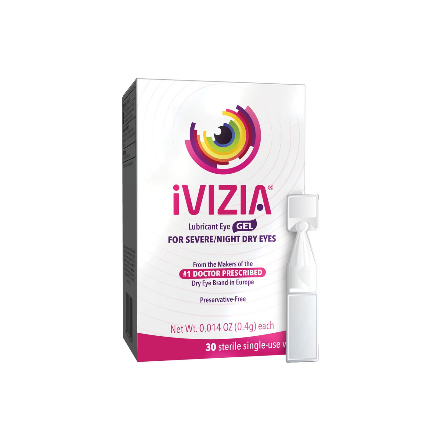 iVIZIA™ Dry Eye Night Gel Single Use Vials