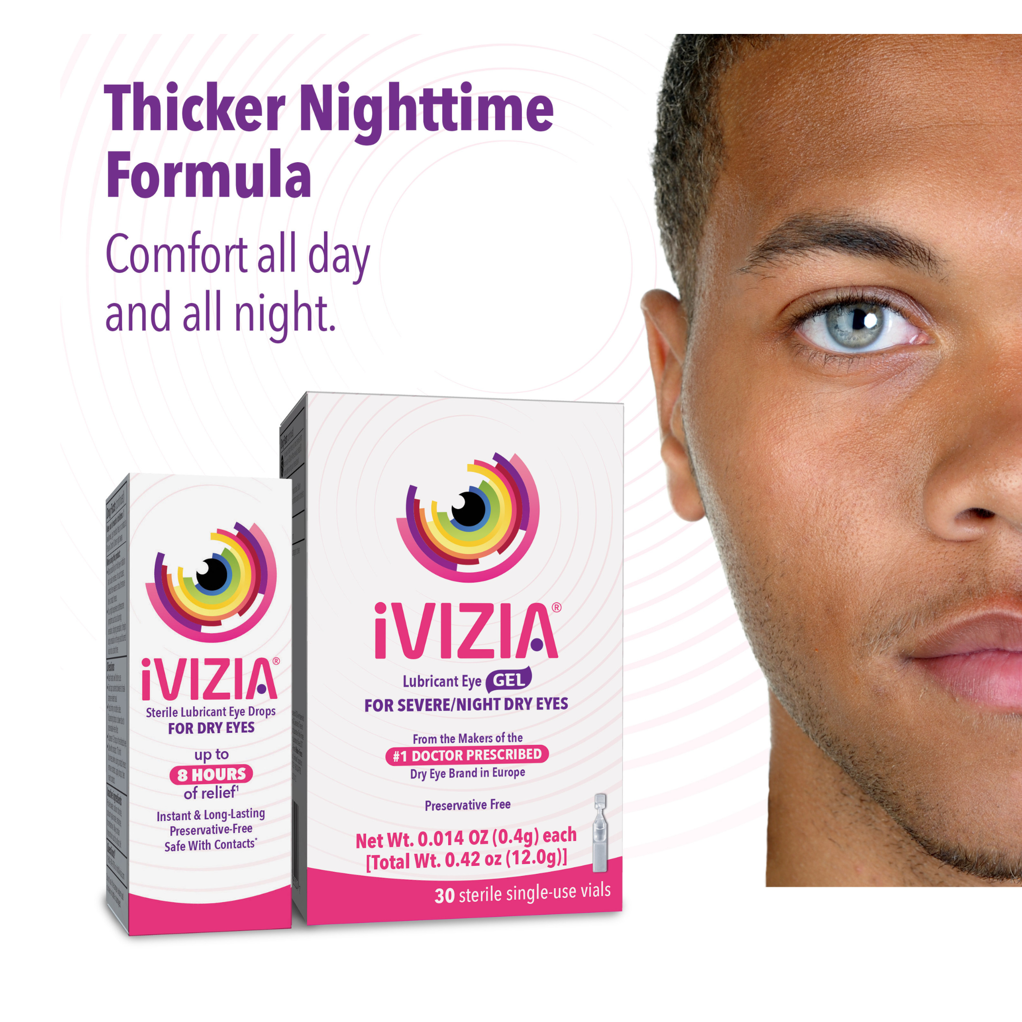 iVIZIA Dry Eye Gel Single Use Vials myze The Daily Care for Eyes iVIZIA Dry Eye Gel Single Use Vials myze The Daily Care for Eyes