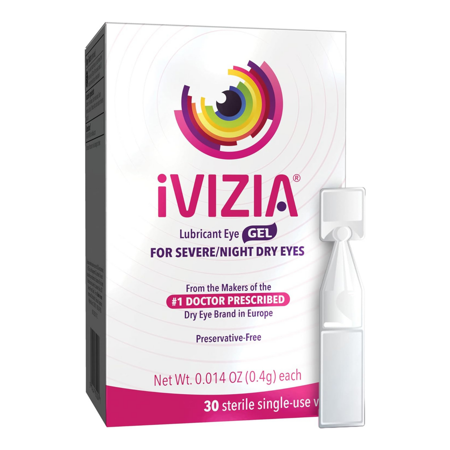 iVIZIA™ Dry Eye Night Gel Single Use Vials