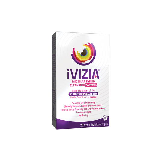 iVIZIA™ Eyelid Cleansing Wipes - 20count