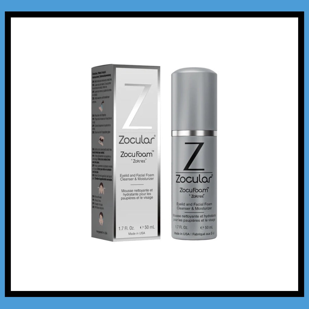 ZocuFoam™ Eyelid Cleanser and Moisturizer